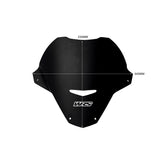 WRS Sport Short Windscreen for Aprilia Tuono V4 1100 Factory 2021-2024